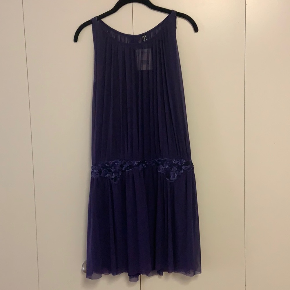 Free People Goddess Dress in Aubergine - Picture 2 of 8
